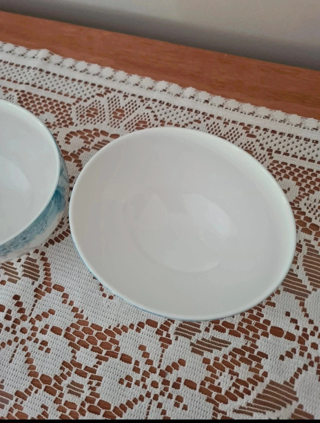 Lote de 2 tigelas ovais Floreana Blue – photo 3